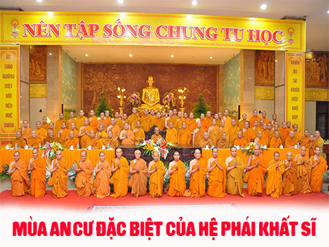 Mùa An cư đặc biệt của Hệ phái Phật giáo Khất sĩ